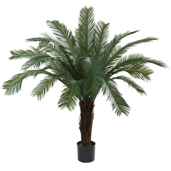 Nearly Natural 5 and rsquo; Cycas Tree UV Resistant - In-door-Out-Door 6770 - main